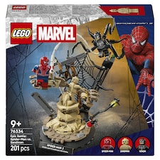 LEGO Marvel 76334 Pókember és Homokember óriási csatája