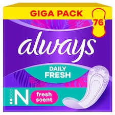 Always Daily Fresh Normal, Friss illattal 76 Darabos Kiszerelés