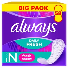 Always Daily Fresh Normal, Friss illattal 58 Darabos Kiszerelés