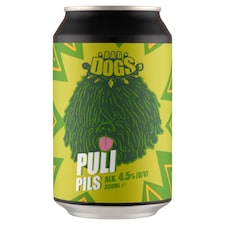 Bad Dogs Puli Pils alsóerjesztésű, szűretlen, világos sör 4,5% 330 ml