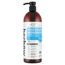 Herbow Friss illat folyékony mosószer fehér ruhákhoz 33 mosás 1000 ml