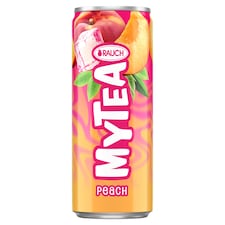 Rauch MyTea Peach ice tea őszibarackos üdítőital fekete teából 330 ml