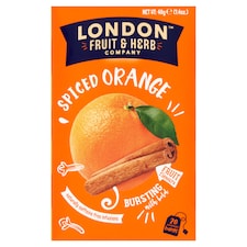 London Fruit & Herb Company fűszerezett narancsos gyümölcstea 20 filter 40 g