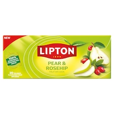 Lipton Fruit Infusion Pear & Rosehip ízesített gyümölcstea 20 teafilter 36 g