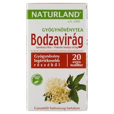 Naturland bodzavirág gyógynövénytea 20 filter 30 g