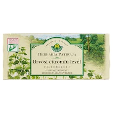 Herbária filterezett orvosi citromfű levél 25 filter 25 g