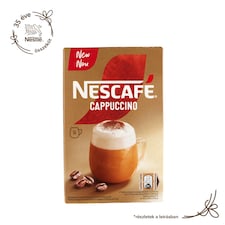 NESCAFÉ Cappuccino azonnal oldódó kávéspecialitás 8 x 13,5 g (108 g)
