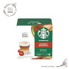 Starbucks by Nescafé Dolce Gusto Hazelnut Macchiato kávé és tejpor kapszula 12 db/6 csésze 123 g