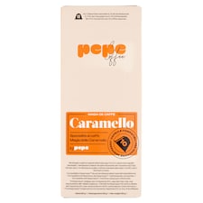 Pepe Coffee kávékapszula karamell ízesítéssel 10 db  55 g