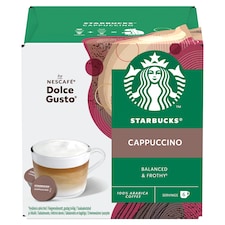 Starbucks by NESCAFÉ Dolce Gusto Cappuccino tej- és kávékapszula 12 db/6 csésze 120 g