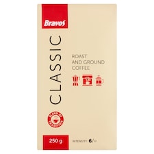 Bravos Classic őrölt, pörkölt kávé 250 g