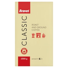 Bravos Classic őrölt, pörkölt kávé 1000 g