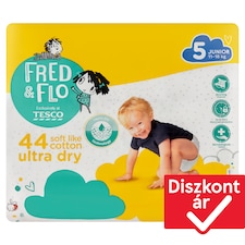 Fred & Flo 5 Junior 11-18 kg pelenka 44 db