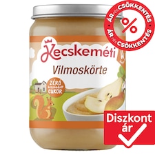Kecskeméti vilmoskörte bébidesszert 4 hónapos kortól 190 g