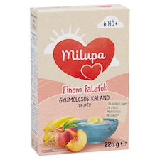 Milupa Finom falatok gyümölcsös kaland tejpép 6 hó+  225 g