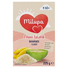 Milupa Finom falatok banános tejpép 4 hó+ 225 g