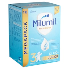 Milumil 3 Junior tejalapú anyatej-kiegészítő tápszer 12. hónapos kortól 1000 g