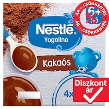 Nestlé Yogolino kakaós babapuding 6+ hó 4 x 100 g (400 g)