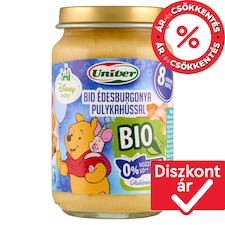 Univer Disney Baby bio burgonyafőzelék pulykahússal bébiétel 8 hónapos kortól 163 g