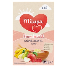 Milupa Finom falatok gyümölcskoktél tejpép 6 hó+ 225 g