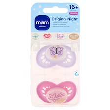 MAM Original Night szilikon cumi 16+ hónap 2 db