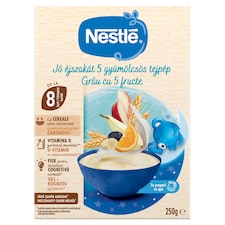 Nestlé Jó éjszakát 5 gyümölcsös tejpép 8 hónapos kortól 250 g