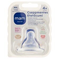 MAM csepegésmentes etetőcumi 4+ hónap