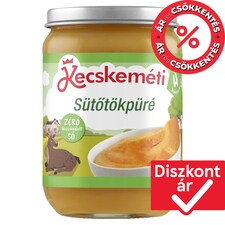 Kecskeméti sütőtökpüré főzelék a babának 4 hónapos kortól 190 g