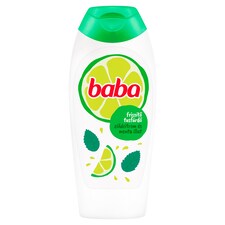 Baba zöldcitrom és menta illat frissítő tusfürdő 400 ml