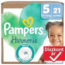 Pampers Harmonie Pelenka, Méret: 5, 21 Pelenka, 11kg-16kg