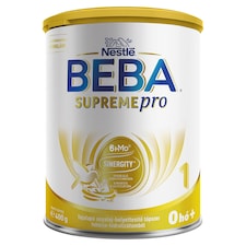Beba SupremePro 1 tejalapú anyatej-helyettesítő tápszer fehérje-hidrolizátumból 0 hó+ 400 g