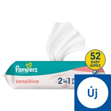 Pampers Fresh Clean Baby Nedves Törlőkendő, 4 Csomag x 52 Törlőkendő db Baba Nedves Törlőkendő