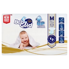 Baby Gold uniszex csecsemőpelenka méret: 3, 5-10 kg 45 db