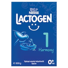 Lactogen Harmony 1 tejalapú anyatej-helyettesítő tápszer 0 hó+, 500 g