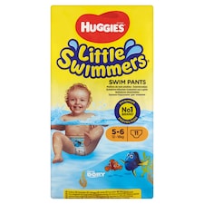 Huggies Little Swimmers 5-6, 12-18 kg, úszópelenka 11 db