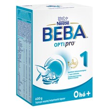 Beba Optipro 1 tejalapú anyatej-helyettesítő tápszer 0 hó+ 600 g