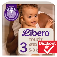 Libero Touch pelenka, méret: 3, 5-8 kg, 40 db
