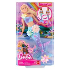 Barbie Flower Magic Mermaid baba és kiegészítők