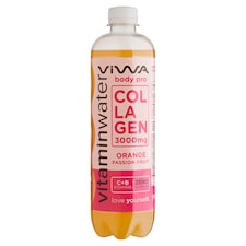 Viwa Vitaminwater narancs-maracuja ízű, energia- és szénsavmentes üdítőital 600 ml