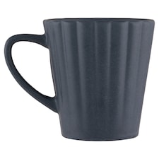 F&F Home Midnight Plisse kőporcelán bögre