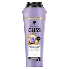 Gliss Blonde Perfector hamvasító sampon 250 ml