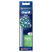 Oral-B Pro Cross Action Fogkefefejek, 4 db