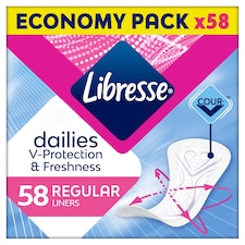 Libresse Dailies Fresh Regular tisztasági betét 58 db