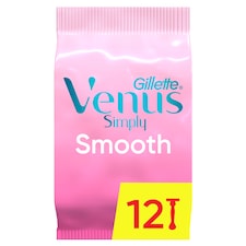 Gillette Venus Comfort Smooth Eldobható Borotva, 12 Db/Csomag