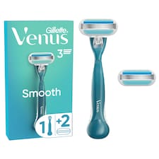 Gillette Venus Smooth Női Borotva, 2 Borotvabetétekkel
