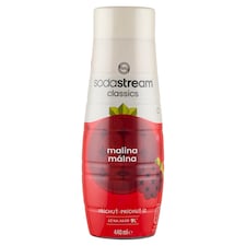 Sodastream Classics ízesített italkoncentrátum málnalével, málnalé sűrítményből 440 ml