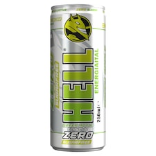 HELL Zero zöldalmaízű, koffeintartalmú, szénsavas energiaital 250 ml