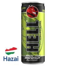 HELL citrom- és rózsaszín grapefruit ízű energiaital 250 ml