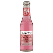 Fever-Tree Raspberry & Rhubarb Tonic Water ízesített szénsavas üdítőital 200 ml