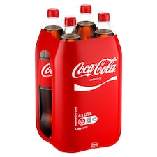 Coca-Cola colaízű szénsavas üdítőital 4 x 1,75 l